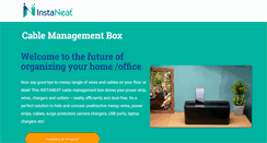 Desktop Screenshot of instaneat.com